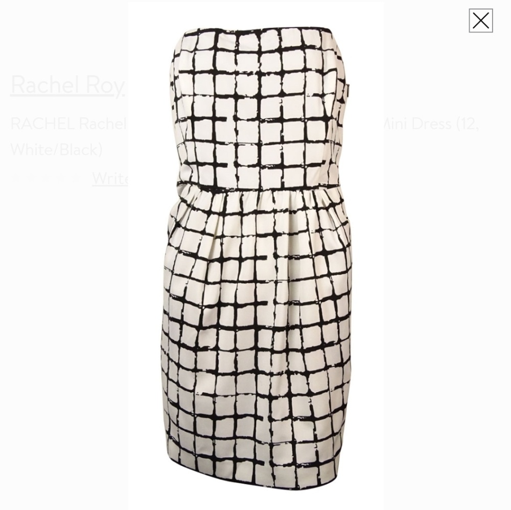 Rachel Roy sweetheart strapless dress